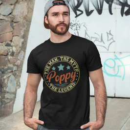 Camiseta The man the myth the father's day of the legend
