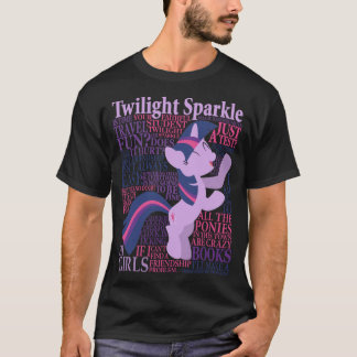 Camiseta The Many Words ofwilight Sparkle vintage
