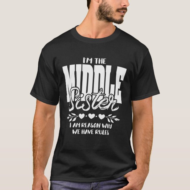 Camiseta The Middle Sister Family Reunion Mode Girls Trips  (Frente)