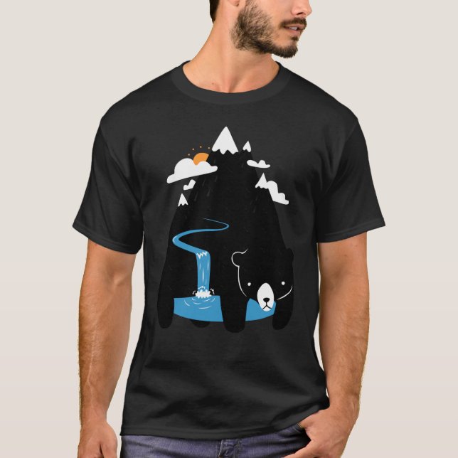 Camiseta The Mountain Bear friends (Frente)