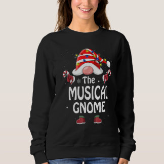 Camiseta The Musical Gnome Tree Light Buffalo Plaid Christm