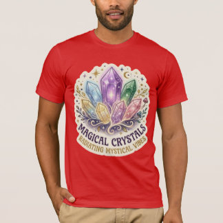 Camiseta The Mystic Prism | Enchanted Crystal Cluster Graph