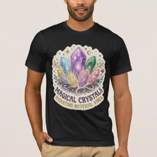 Camiseta The Mystic Prism | Enchanted Crystal Cluster Graph