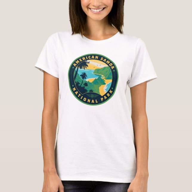 Camiseta The National Park of American Samoa (Frente)