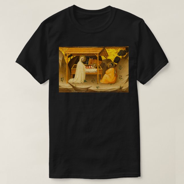 Camiseta The Nativity Merry Christmas (Frente do Design)