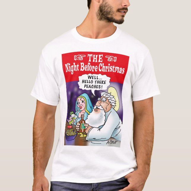 Camiseta THE Night Before Christmas - (Frente)