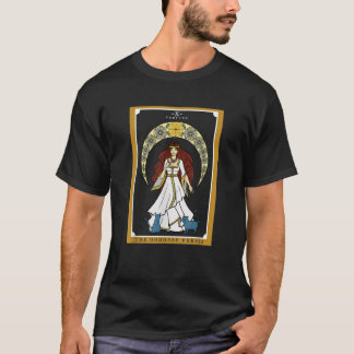 Camiseta The Norse Goddess Freyja Tarot Card Pagan Cat Wicc