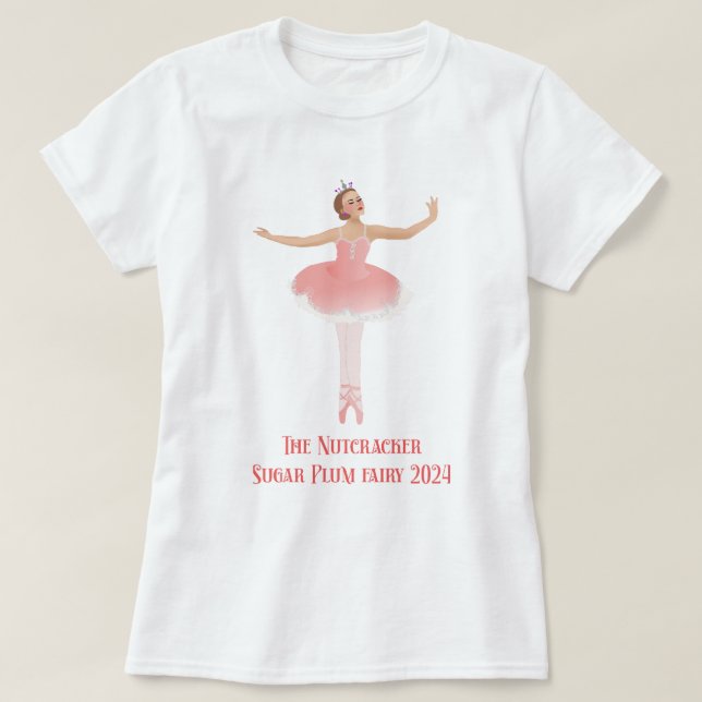 Camiseta The Nutcracker 2024 - Sugar Plum Fairy (Frente do Design)