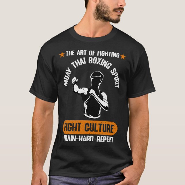 Camiseta The Of Fighting Fight Culture Muay Thai Quotes (Frente)