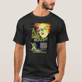 Camiseta The Old Dark House - poster vintage de 1932