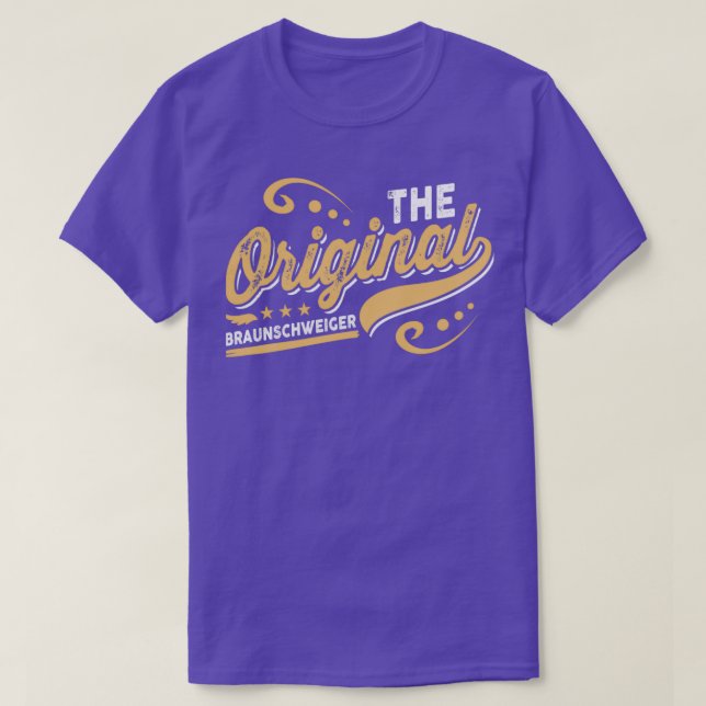 Camiseta The original Braunschweiger (Frente do Design)