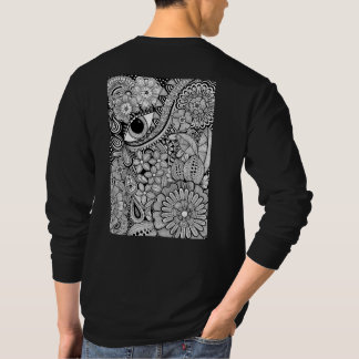 Camiseta The other side – Black and White Hand-Drawn Art