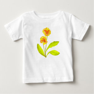Camiseta "The Pansy Party" num Toddler Ruffle Tee (IV)