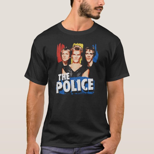 Camiseta The Police Rock Group (Frente)