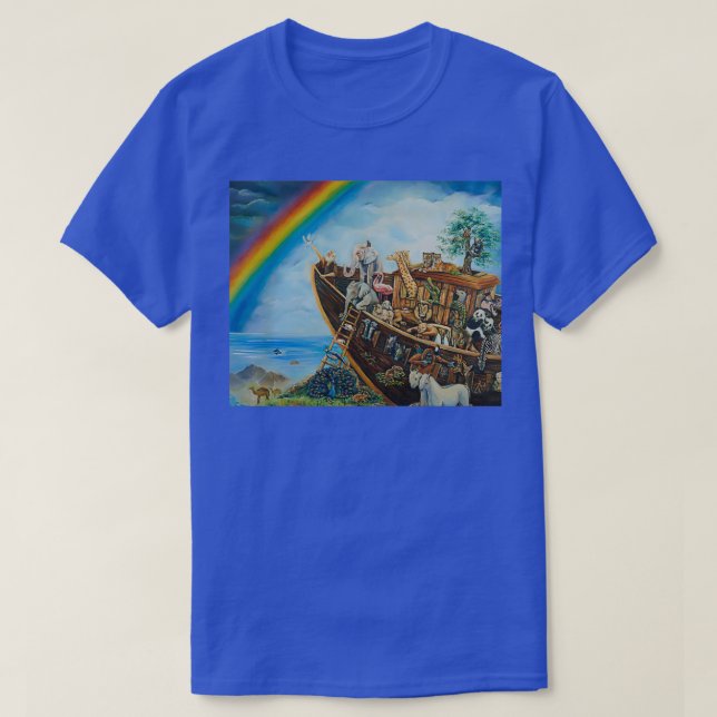 Camiseta The Promise Noahs Ark by Sonia Finch (Frente do Design)