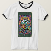 Camiseta The Psionicist Guild 1 Ringer