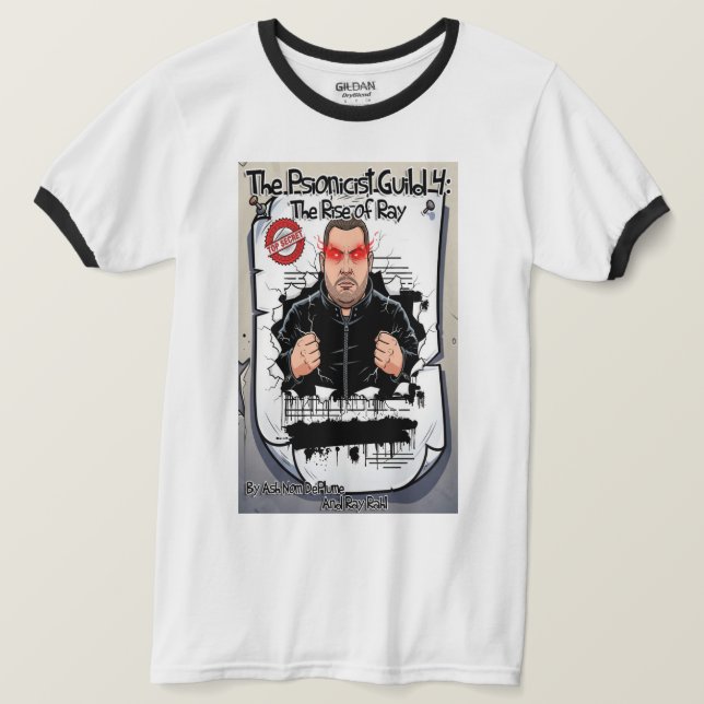 Camiseta The Psionicist Guild 4 Ringer (Frente do Design)
