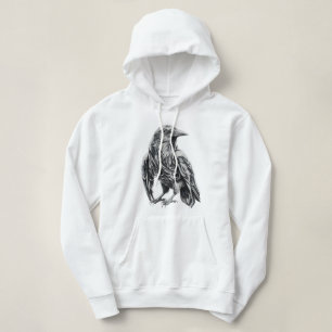 Camiseta The Raven Graffiti 3D Crop Hoodie - Roupas Urbanas