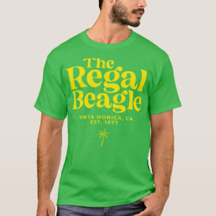 Camiseta The Regal Beagle Papais noeis Monica CA Est 1977 m