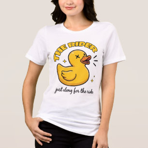 Camiseta The Rider Bestie, Tee de Pato de Borracha