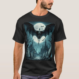 Camiseta The Rise of the Winged Skeleton Under the Full Moo