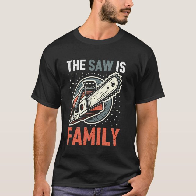 Camiseta The Saw Is Family Chainsaw (Frente)