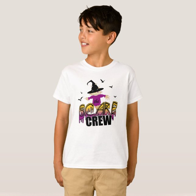 Camiseta The Scare Crew Purple ID1002 (Frente Completa)
