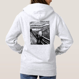 Camiseta The Scream by Edvard Munch – Black Line Art