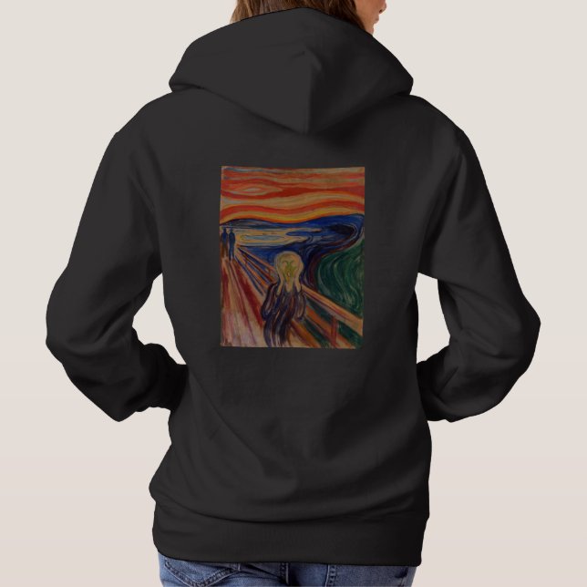 Camiseta The Scream by Edvard Munch – Iconic Art (Verso)