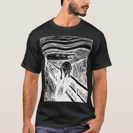 Camiseta The Scream by Edvard Munch – White Line Art