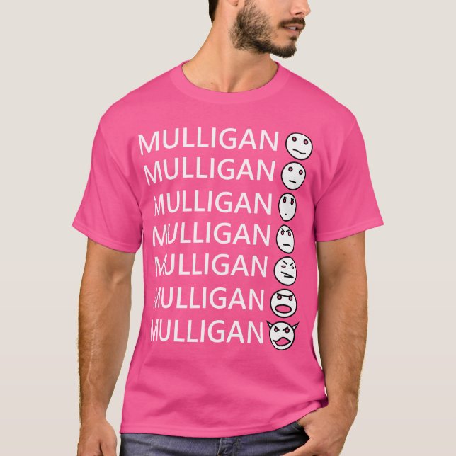 Camiseta The Seven Faces Of Mulligan Magic (Frente)