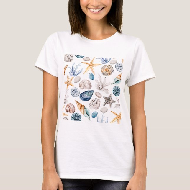 Camiseta the shells of the sea (Frente)