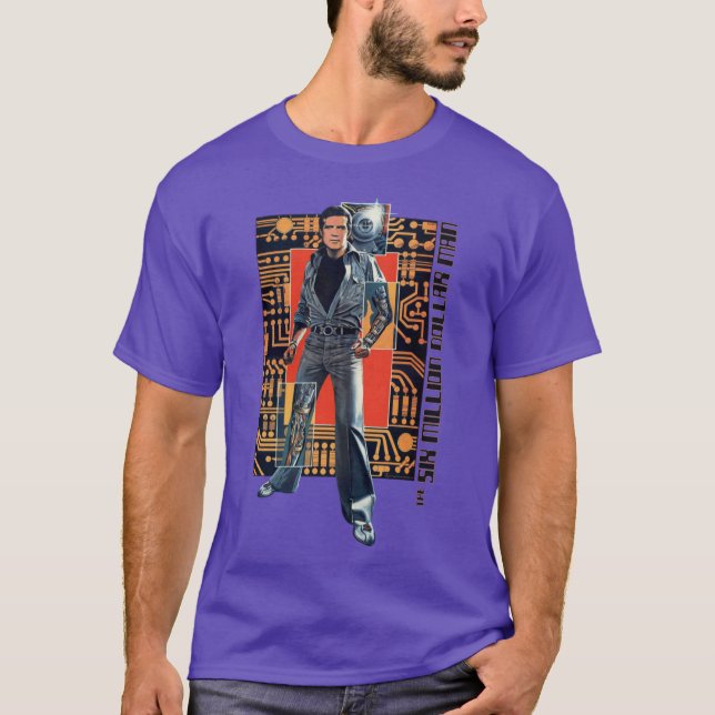 Camiseta The Si Million Dollar Man retro (Frente)