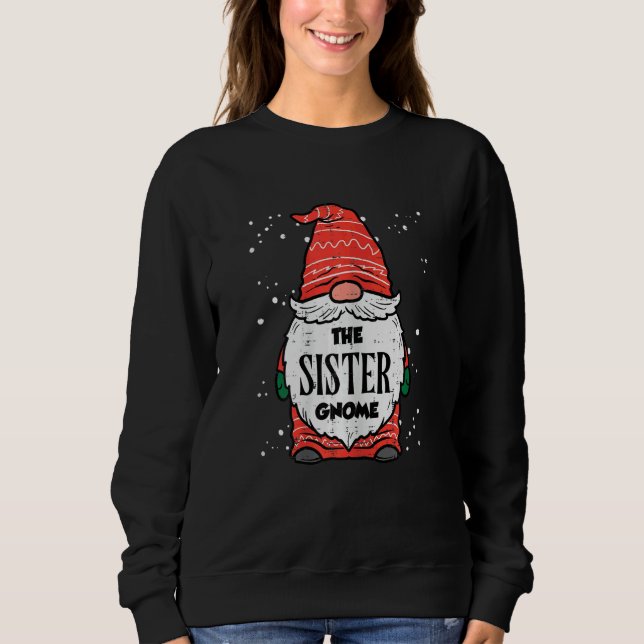 Camiseta The Sister Gnome Xmas Matching Christmas For Famil (Frente)