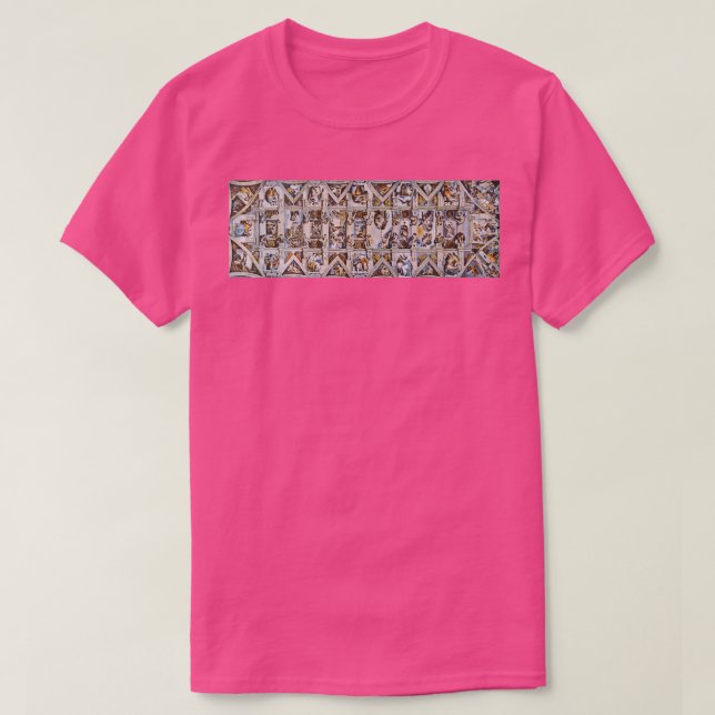 Camiseta The Sistine Chapel Ceiling (Frente do Design)