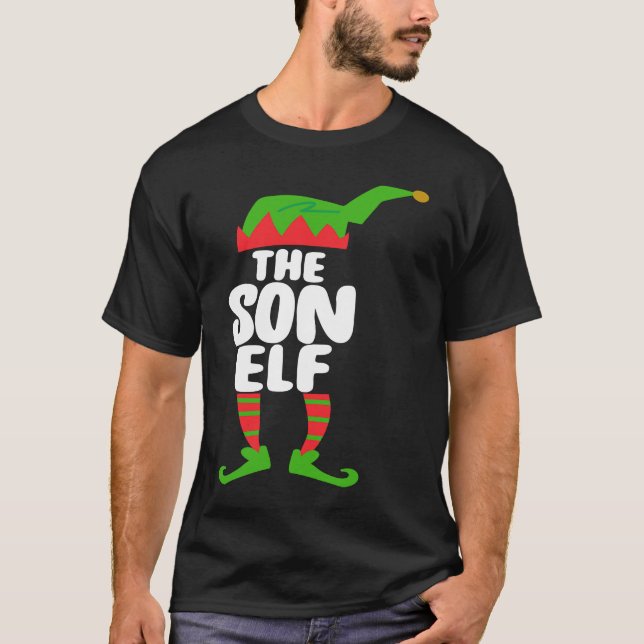 Camiseta The Son ELF  Christmas Holiday (Frente)