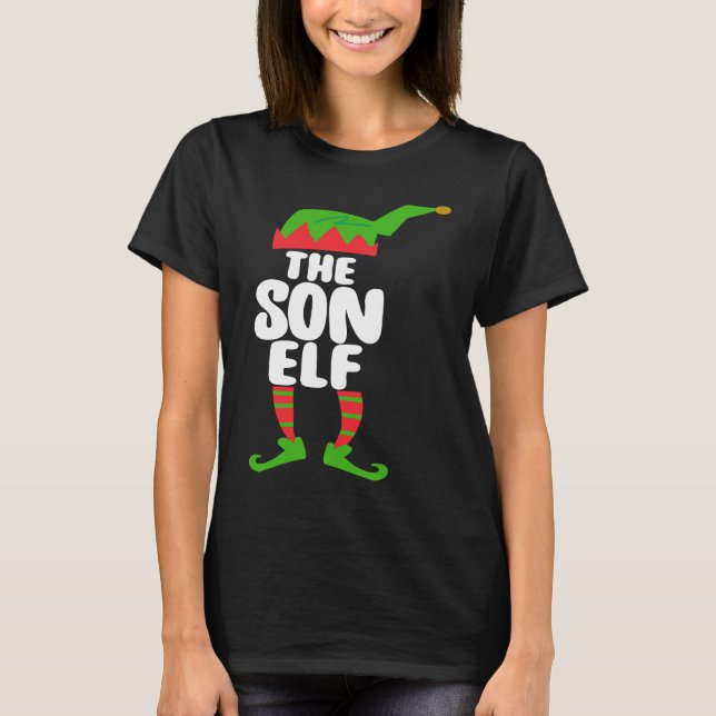 Camiseta The Son ELF  Christmas Holiday (Frente)