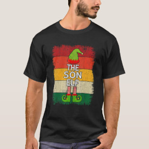 Camiseta The Son Elf Matching Group Christmas Party Pajama