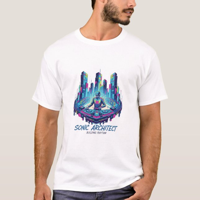 Camiseta The Sonic Architect: Building Rhythm (Frente)