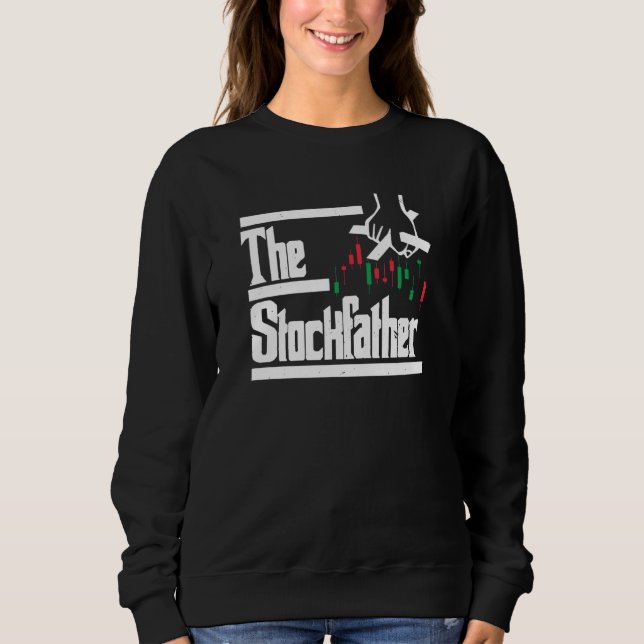Camiseta The Stockfather Cryptocurrency Blockchain Best Dad (Frente)