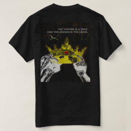 Camiseta The Throne Trap - Vintage Grunge Graphic Tee - Min