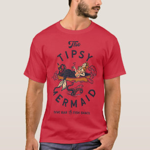 Camiseta The Tipsy Mermaid Dive Bar & Fish Shack Vintage Pi