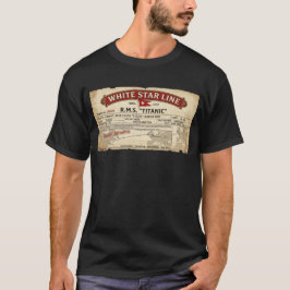 Camiseta The "Titanic Maiden Voyage" Boarding Pass