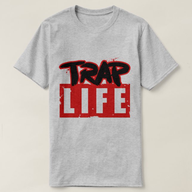 Camiseta The Trap Life (Frente do Design)