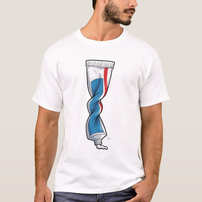 Camiseta The Twisted Toothpaste Squeeze (Frente)