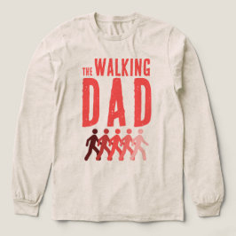 Camiseta The Walking Dad in Coral Red 