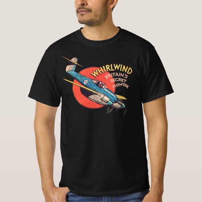 Camiseta The Westland Whirlwind - WW2 Fighter (Frente)