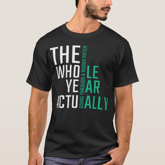 Camiseta The Whole Year actuallyhe office Quote friend (Frente)