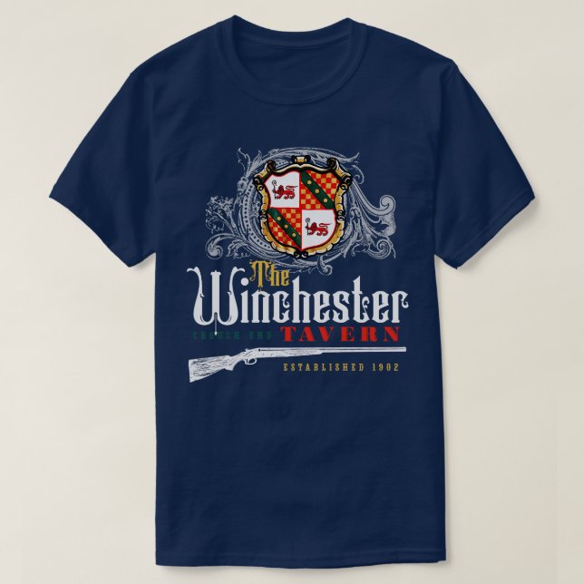 Camiseta The Winchester Tavern (Frente do Design)