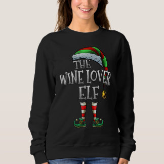 Camiseta The Wine Lover Elf Matching Family Wine Lover Chri